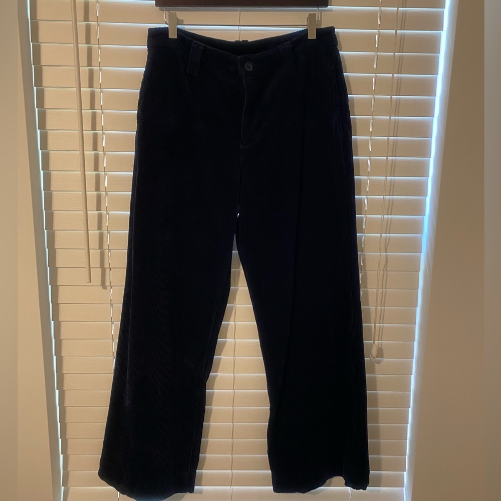 ANA navy courdoroy pants size 12